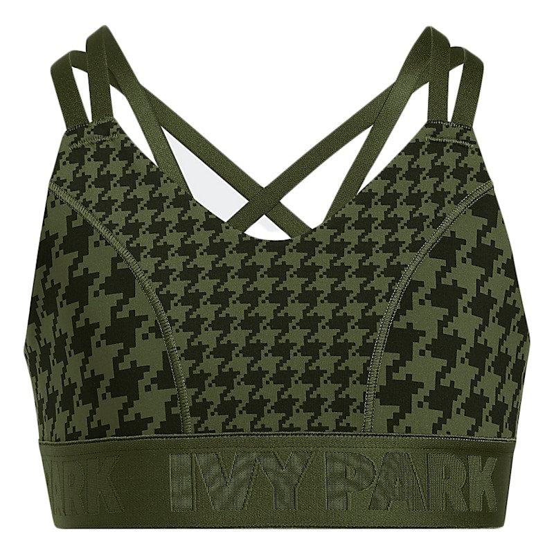 adidas Ivy Park Halls of Ivy Kids Sports Bra Wild Pine/Black