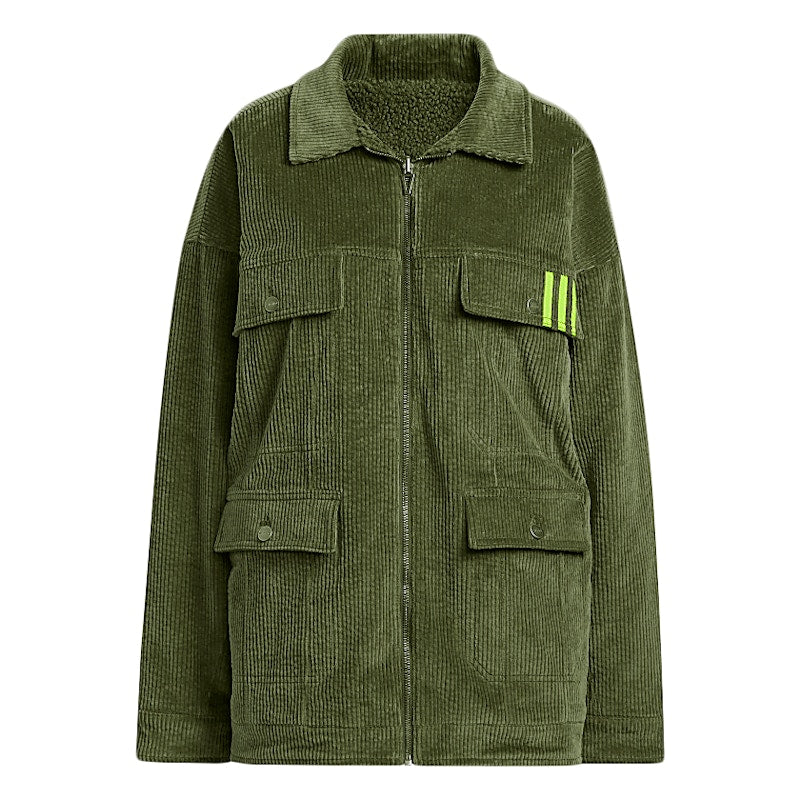 adidas Ivy Park Halls of Ivy Oversized Reversible Jacket (All Gender) Wild Pine