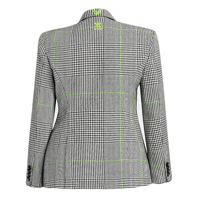adidas Ivy Park Halls of Ivy Suit Jacket (Plus Size) Clear Grey/Black