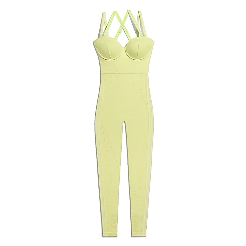 adidas Ivy Park Knit Catsuit Yellow Tint