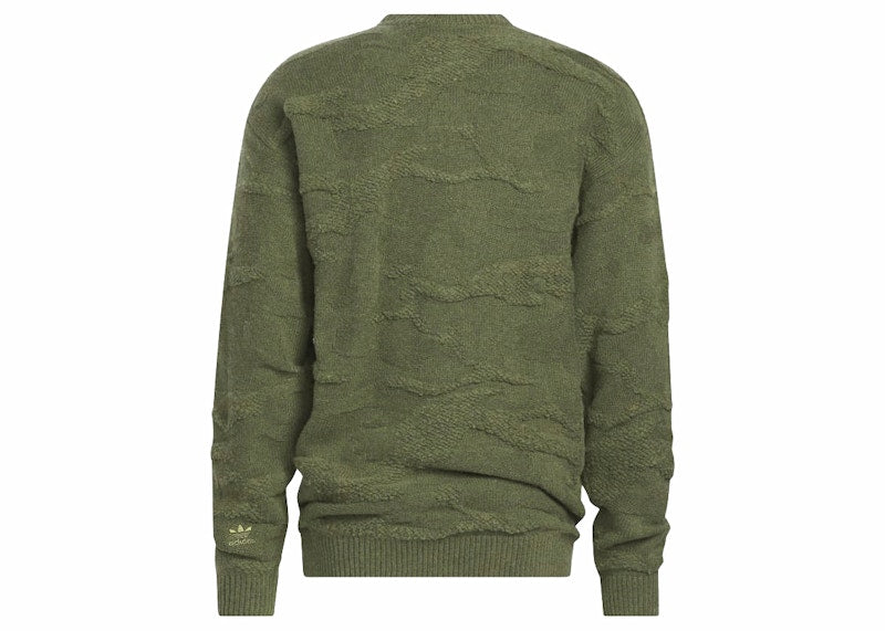 adidas Ivy Park Knit Crewneck Sweatshirt (All Gender) Wild Pine