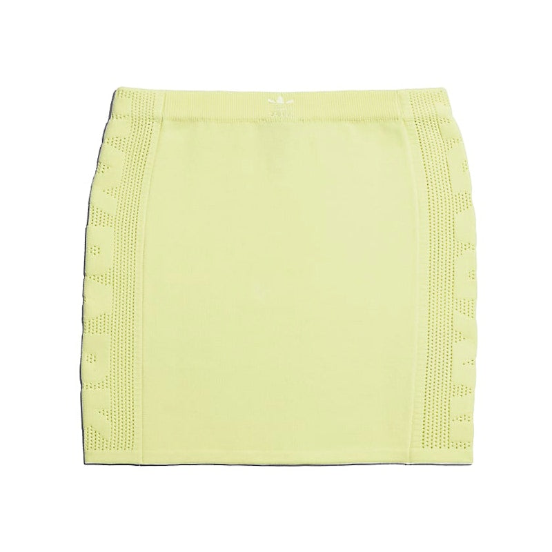 adidas Ivy Park Knit Skirt (Plus Size) Yellow Tint