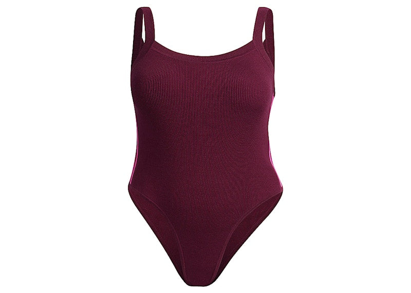 adidas Ivy Park Knit Tank Bodysuit (Plus Size) Cherry Wood