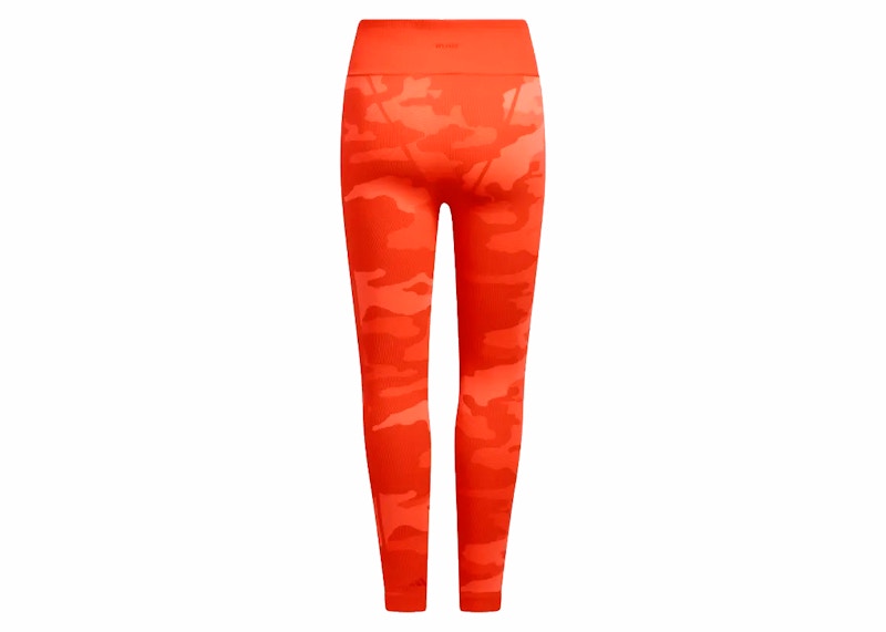 adidas Ivy Park Knit Tights Solar Orange