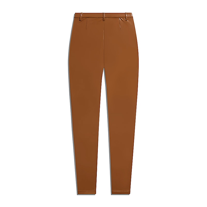 adidas Ivy Park Latex Pants Wild Brown