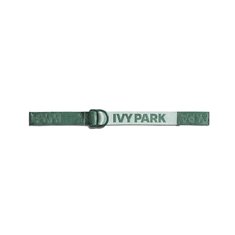 adidas Ivy Park Logo Belt Dark Green/Green Tint