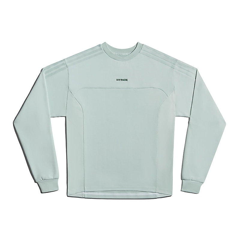 adidas Ivy Park Long Sleeve Crewneck Sweatshirt (Gender Neutral) Green Tint