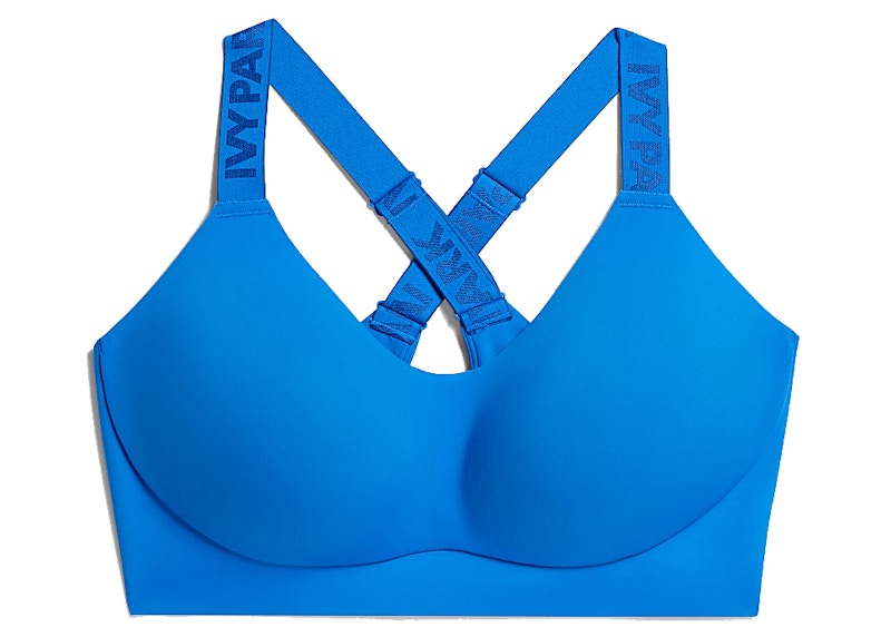 adidas Ivy Park Medium-Support Cutout Bra (Plus Size) Glory Blue