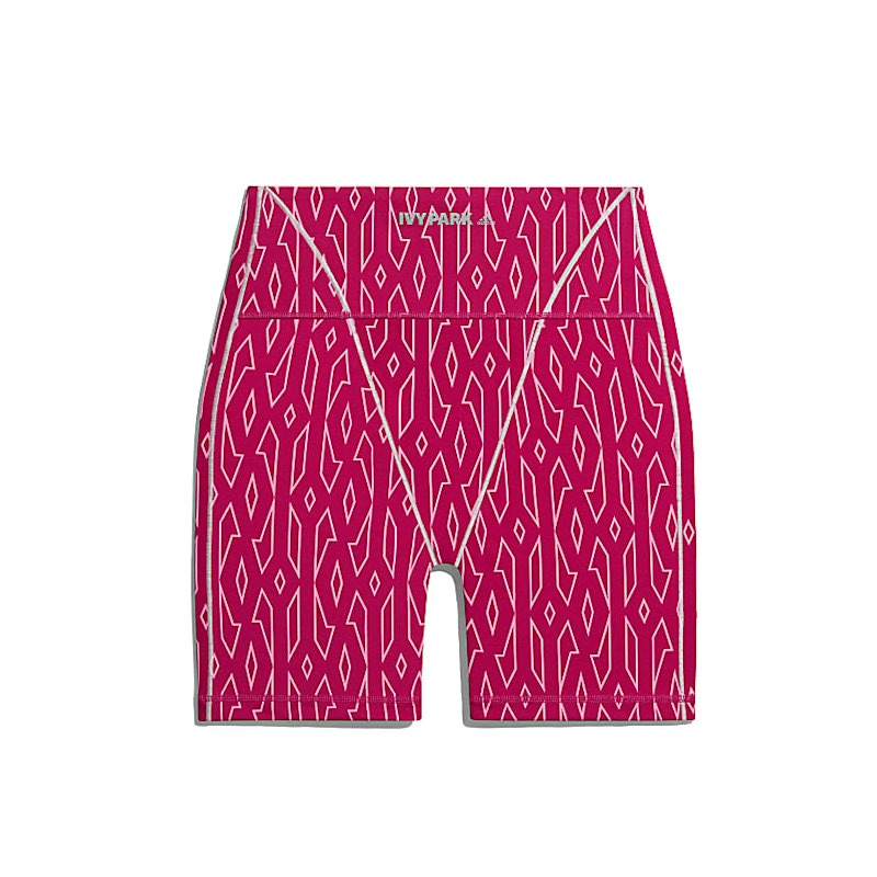 adidas Ivy Park Monogram Short Tights Bold Pink