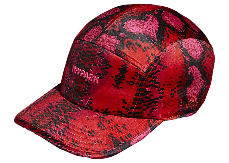 adidas Ivy Park Printed Satin Panel Cap Shock Pink