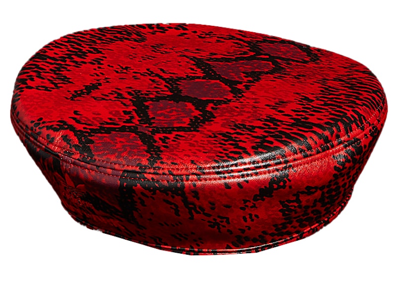 adidas Ivy Park Printed Tam Hat Red