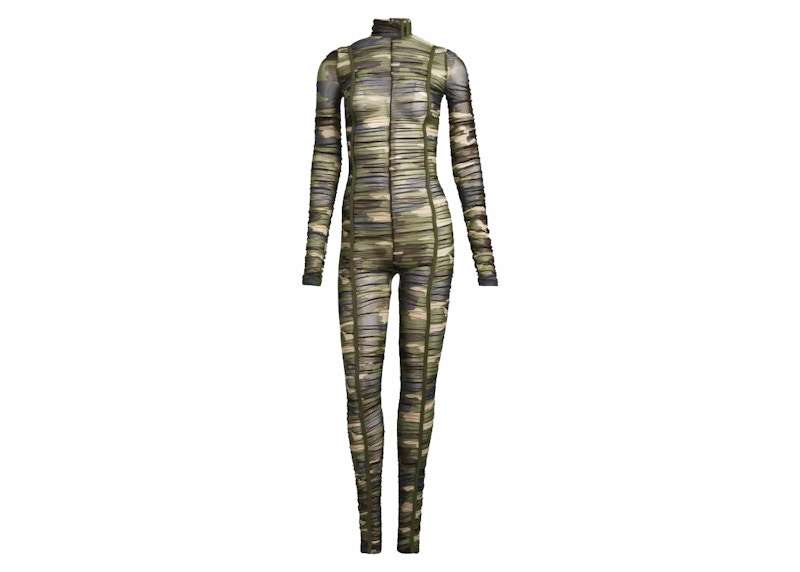 adidas Ivy Park Ruched Catsuit AOP Camo