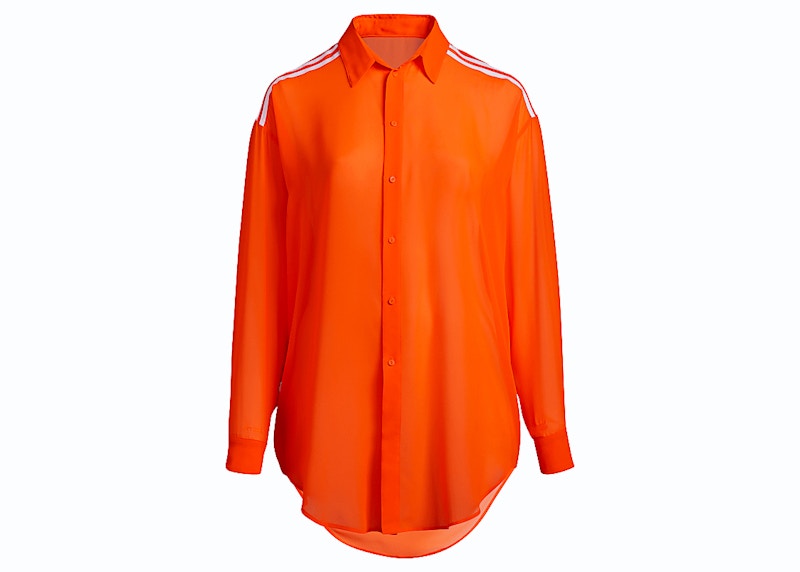 adidas Ivy Park Swim Cover-Up Shirt (Plus Size) Solar Orange