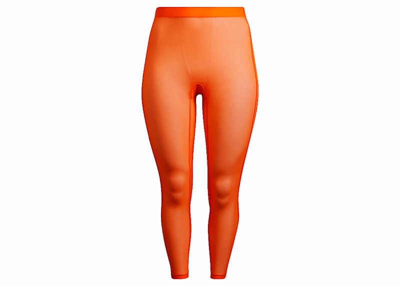 adidas Ivy Park Swim Leggings (Plus Size) Solar Orange
