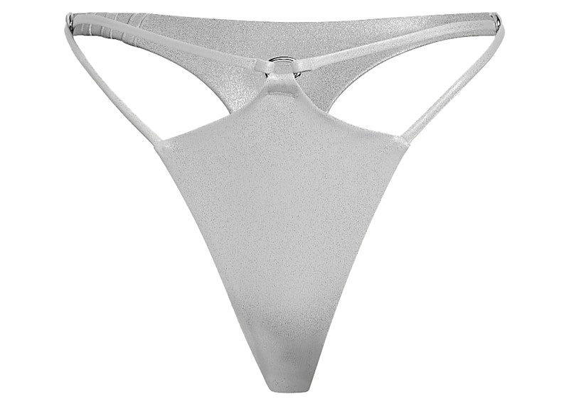 adidas Ivy Park V-Cut Swim Bottoms Off-White