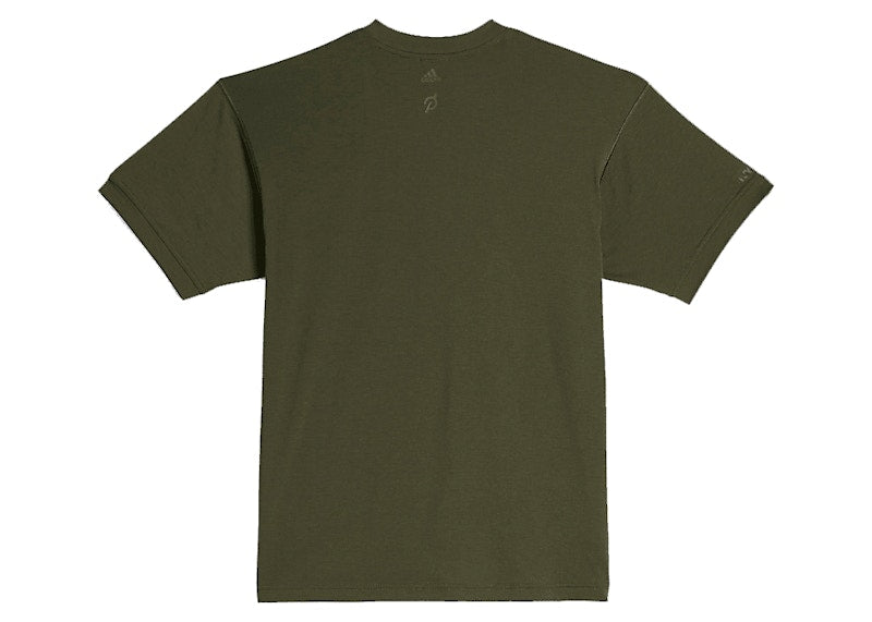 adidas Ivy Park x Peloton 3-Stripes T-shirt (All Gender) Focus Olive