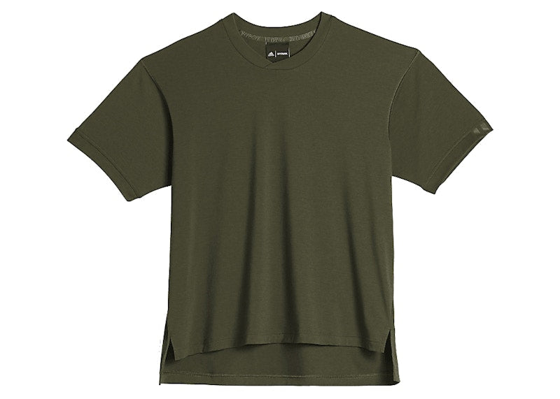 adidas Ivy Park x Peloton 3-Stripes T-shirt (All Gender) Focus Olive