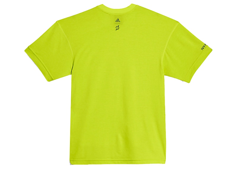 adidas Ivy Park x Peloton 3-Stripes T-shirt (All Gender) Shock Lime/Focus Olive