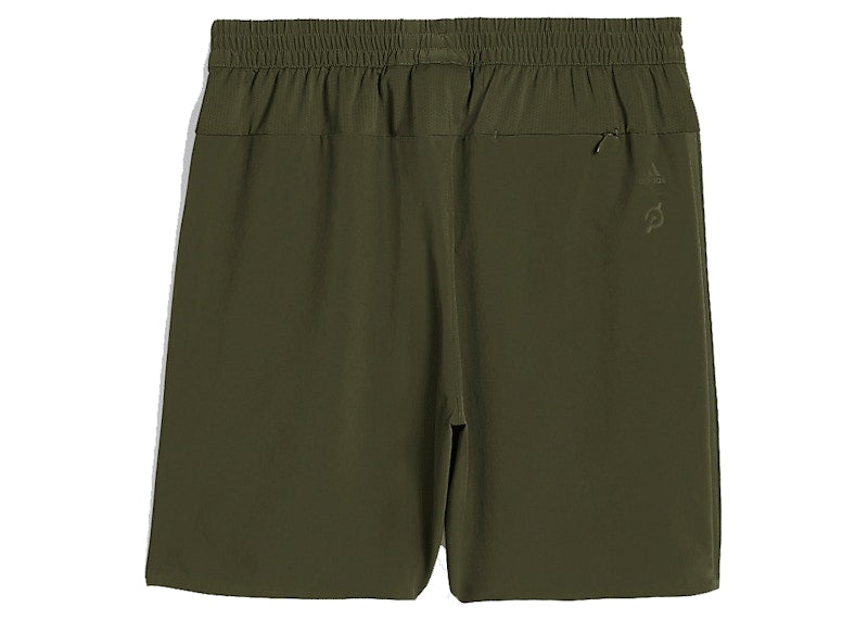 adidas Ivy Park x Peloton Crinkle Nylon Shorts Focus Olive