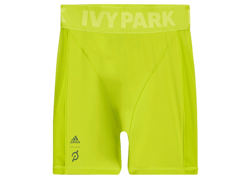 adidas Ivy Park x Peloton Cycling Shorts Shock Lime/Magic Beige