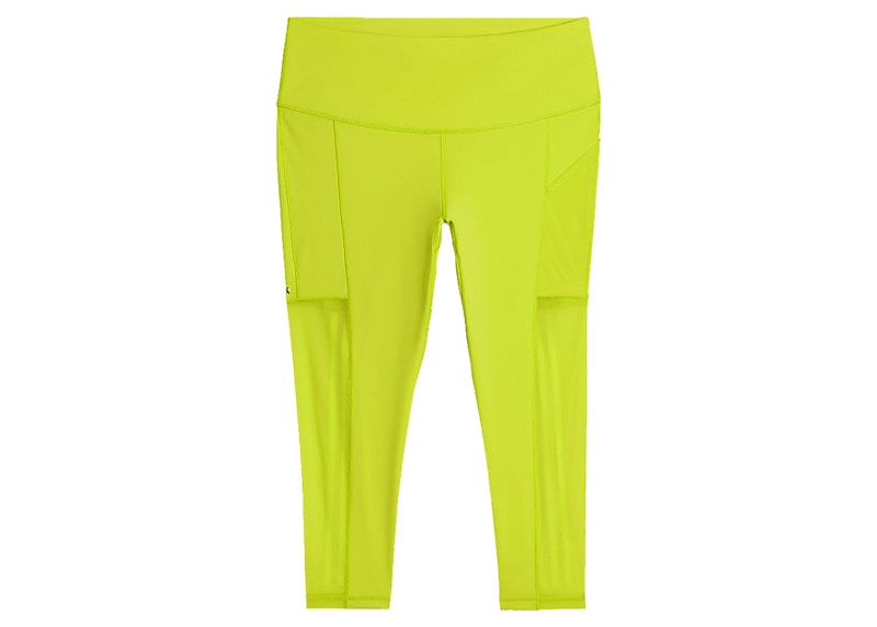 adidas Ivy Park x Peloton Power Tights (Plus Size) Shock Lime/Focus Olive