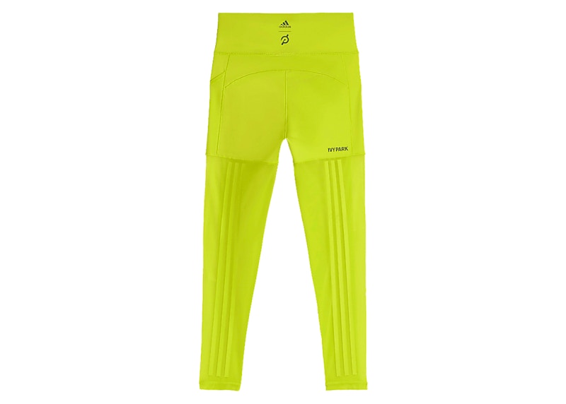 adidas Ivy Park x Peloton Power Tights Shock Lime/Focus Olive