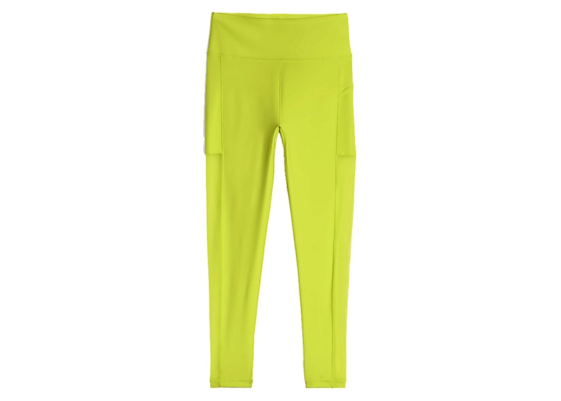 adidas Ivy Park x Peloton Power Tights Shock Lime/Focus Olive