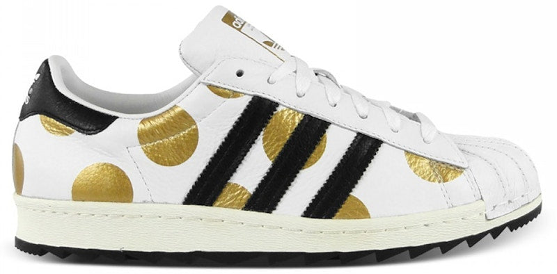 adidas JS Superstar 80s Ripple White Black Gold