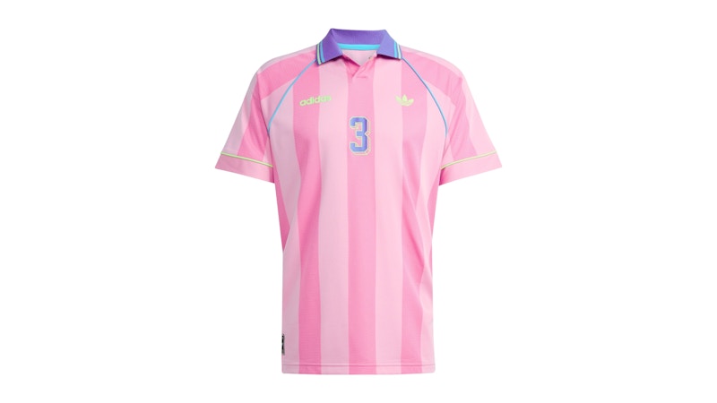 adidas Jacquard Stripe Jersey Lucid Pink