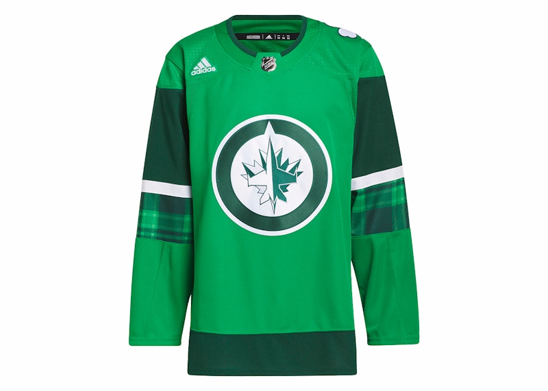 adidas Jets St. Pats Jersey Kelly Green