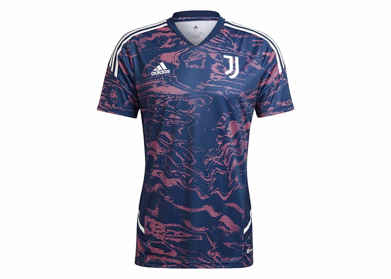 adidas Juventus Condivo 22 Training Jersey Rose Tone/Night Indigo