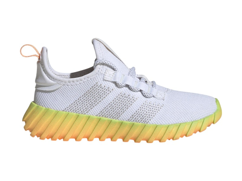 adidas Kaptir Flow Cloud White Crystal White Hazy Orange (GS)