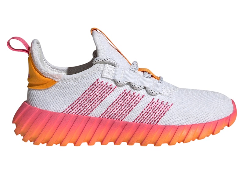 adidas Kaptir Flow Cloud White Pulse Magenta Crew Orange (GS)