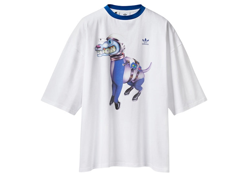 adidas Kerwin Frost Lakeith Space Dog Tee White