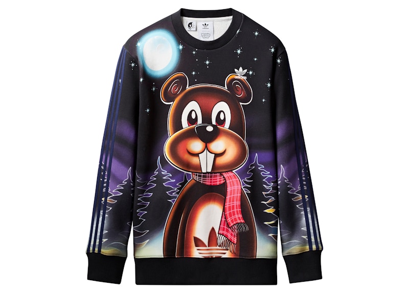 adidas Kerwin Frost Mr. Squirrel Crewneck Black