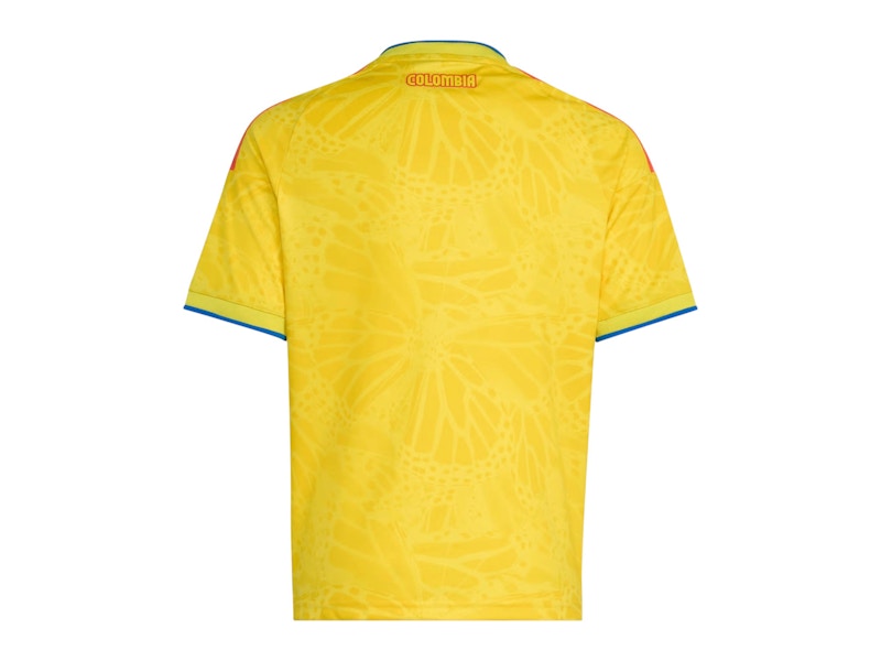 adidas Kids Colombia 2026 World Cup Home Jersey Yellow