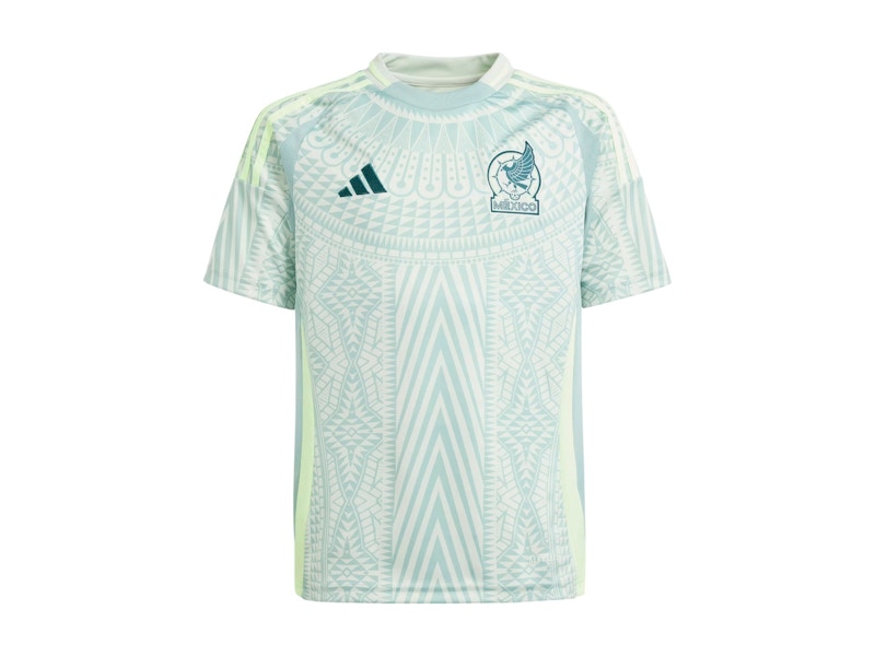 adidas Kids Mexico 24 Away Jersey Linen Green