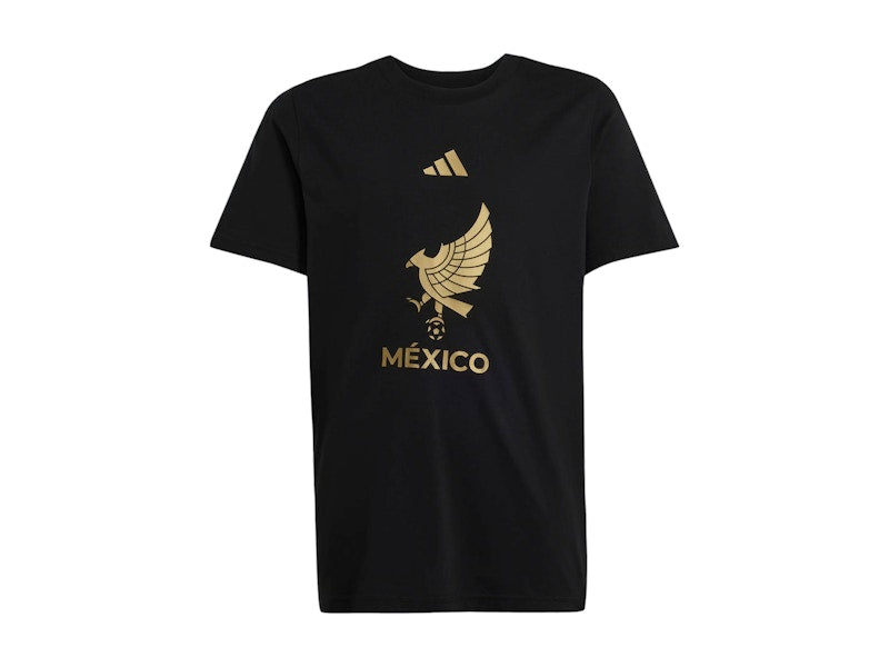 adidas Kids Mexico Gold DNA Tee Black