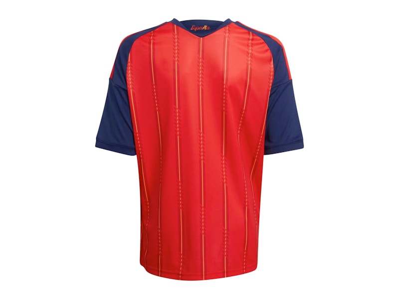 adidas Kids Spain 2026 World Cup Home Jersey Red