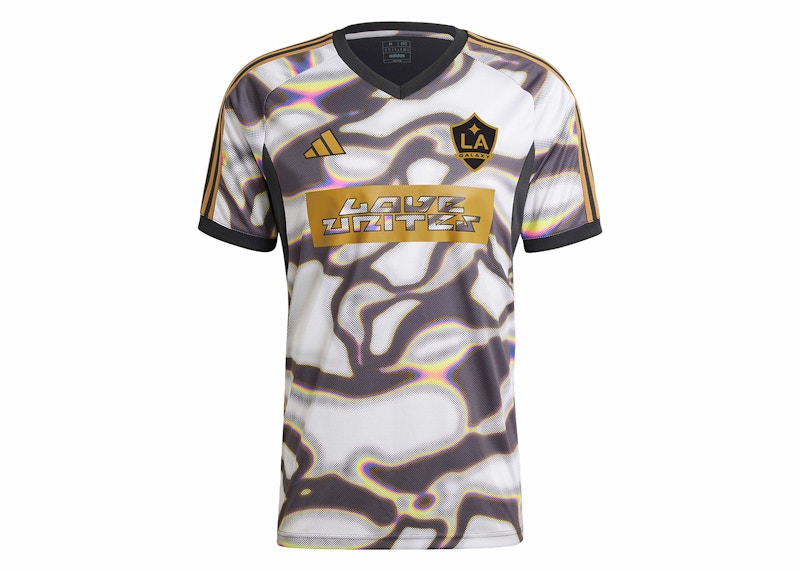adidas La Galaxy Tiro Pride Jersey Black Melange/Black