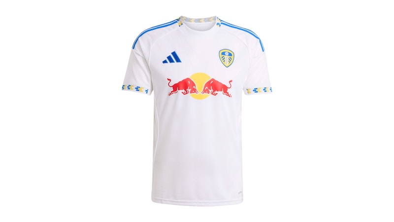 adidas Leeds United FC 25/26 Home Jersey White Blue