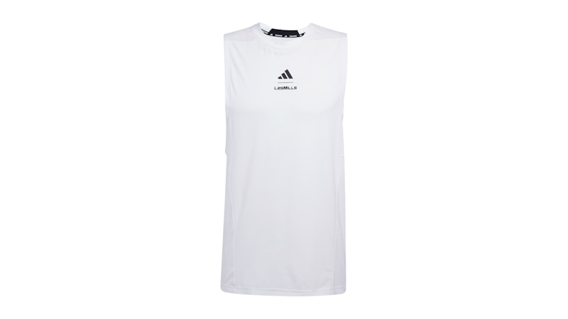 adidas Les Mills Graphic Tank Top White
