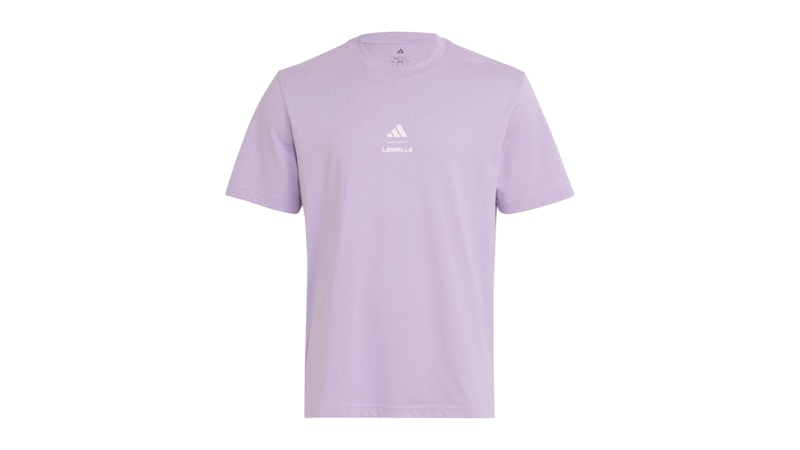 adidas Lesmills Mind Body Graphic T-Shirt Powder Plum
