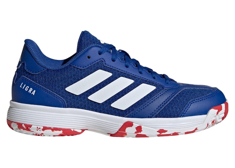 adidas Ligra 8 Indoor Royal Blue Cloud White Pure Ruby (GS)