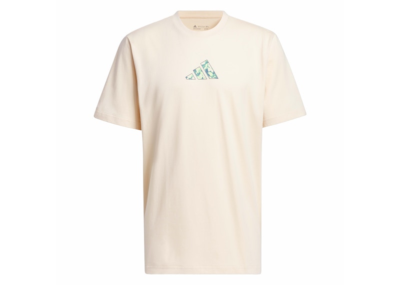 adidas Lil Stripe Photoreal Graphic Tee Crystal Sand