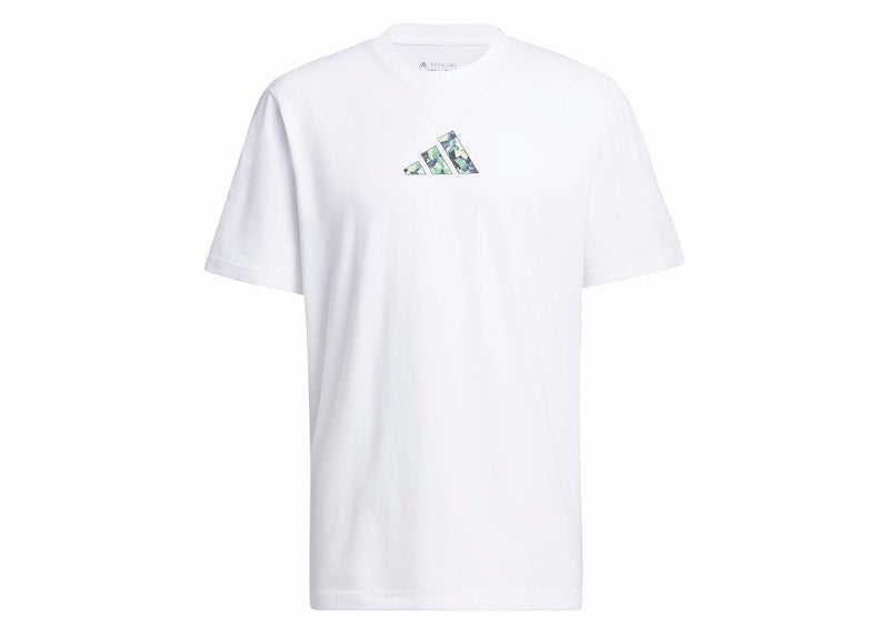 adidas Lil Stripe Photoreal Graphic Tee White