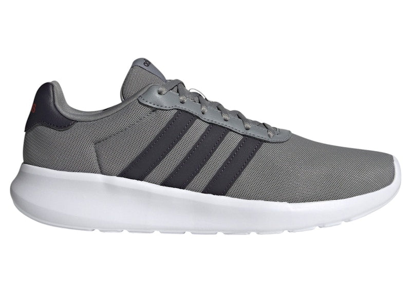adidas Lite Racer 3.0 Grey Three Aurora Black Bright Red