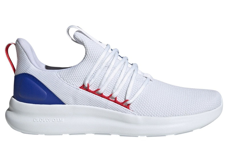 adidas Lite Racer Adapt 7.0 Cloud White Better Scarlet Lucid Blue