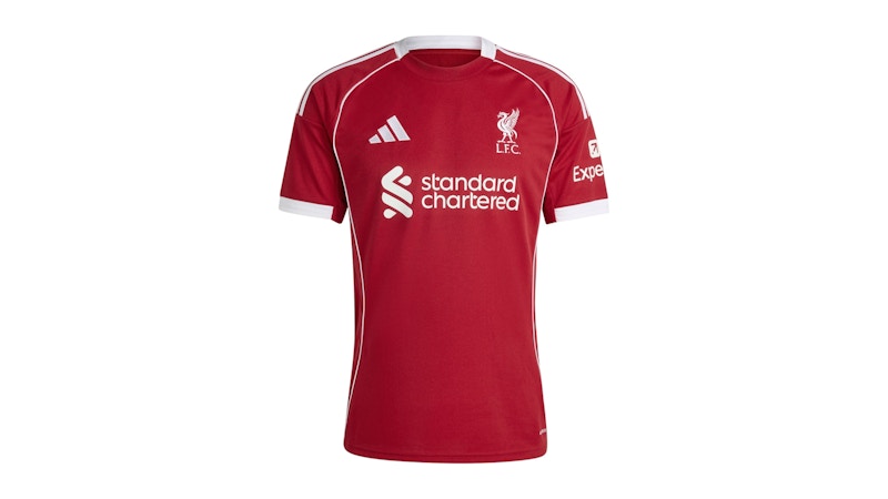 adidas Liverpool FC 25/26 Home Jersey Strawberry Red