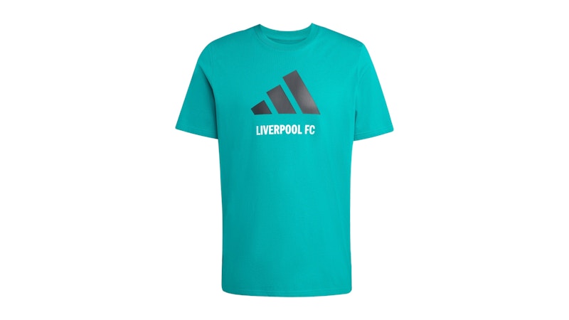 adidas Liverpool FC Seasonal Graphic Tee Sea Green